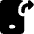 Phone Mobile Screen Share App Shortcut Icon from Core Solid Set