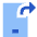 Phone Mobile Screen Share App Shortcut Icon from Sharp Flat Set