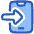 Phone Open In Mobile Icon from Plump Duo Set
