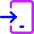 Phone Open In Mobile Icon from Core Neon Set