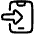 Phone Open In Mobile Icon from Plump Line Set