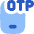 Phone Otp Icon from Flex Flat Set