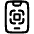 Phone Qr Icon from Plump Line Set