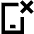 Phone Remove Deny Icon from Sharp Solid Set