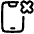 Phone Remove Deny Icon from Plump Line Set