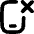 Phone Remove Deny Icon from Flex Solid Set