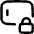 Phone Screen Lock Landscape Icon from Flex Line Set