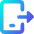 Phone Send To Mobile Icon from Core Gradient Set