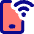 Phone Wifi Icon from Core Pop Set