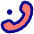 Phone Wifi Calling Bar 1 Icon from Plump Pop Set