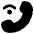 Phone Wifi Calling Bar 2 Icon from Plump Solid Set