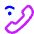 Phone Wifi Calling Bar 2 Icon from Core Neon Set