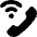 Phone Wifi Calling Bar 3 Icon from Core Solid Set