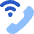 Phone Wifi Calling Bar 3 Icon from Core Flat Set