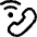 Phone Wifi Calling Bar 3 Icon from Flex Line Set