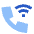 Phone Wifi Calling Bar 3 Icon from Sharp Flat Set