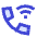 Phone Wifi Calling Bar 3 Icon from Sharp Duo Set