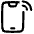 Phone Wifi Icon from Plump Line Set