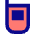 Retro Phone Icon from Sharp Pop Set