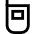 Retro Phone Icon from Sharp Line Set