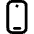 Mobile Phone 1 Icon from Ultimate Bold Set