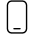 Mobile Phone 2 Icon from Ultimate Light Set