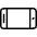 Mobile Phone Horizontal Icon from Ultimate Light Set | Free Download as SVG Vector and Transparent PNG | Streamline icons