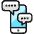 Phone Chatting Icon from Ultimate Colors Set