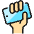 Phone Hand Hold Icon from Ultimate Colors Set