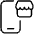 Mobile Shopping Shop Icon from Ultimate Light Set