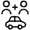 Car Users Icon from Ultimate Light Set