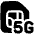 5g Sim Card Icon from Plump Solid Set