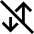 Mobile Data Off Icon from Sharp Line Set