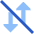 Mobile Data Off Icon from Sharp Flat Set