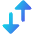 Mobile Data On Icon from Core Gradient Set