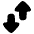 Mobile Data On Icon from Plump Solid Set