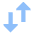Mobile Data On Icon from Sharp Flat Set
