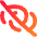 No Personal Hotspot Slash Icon from Flex Gradient Set