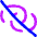 No Personal Hotspot Slash Icon from Flex Neon Set