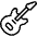 Modern Music Electric Guitar icon - Free transparent PNG, SVG. No sign up needed.