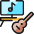 Modern Music Guitar icon - Free transparent PNG, SVG. No sign up needed.