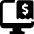Electronic Billing Monitor Icon from Ultimate Bold Set
