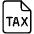 Electronic Billing Tax Document Icon from Ultimate Light Set