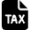 Electronic Billing Tax Document Icon from Ultimate Bold Set