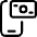 Smartphone Pay Banknote Icon from Ultimate Regular Set