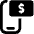 Smartphone Pay Dollar Icon from Ultimate Bold Set