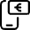 Smartphone Pay Euro Icon from Ultimate Regular Set