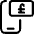 Smartphone Pay Pound Icon from Ultimate Regular Set