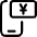 Smartphone Pay Yuan Icon from Ultimate Regular Set