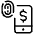 Smartphone Payment Touch Icon from Ultimate Light Set